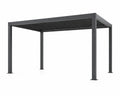 Pergola aluminiowa szara 3x4 m