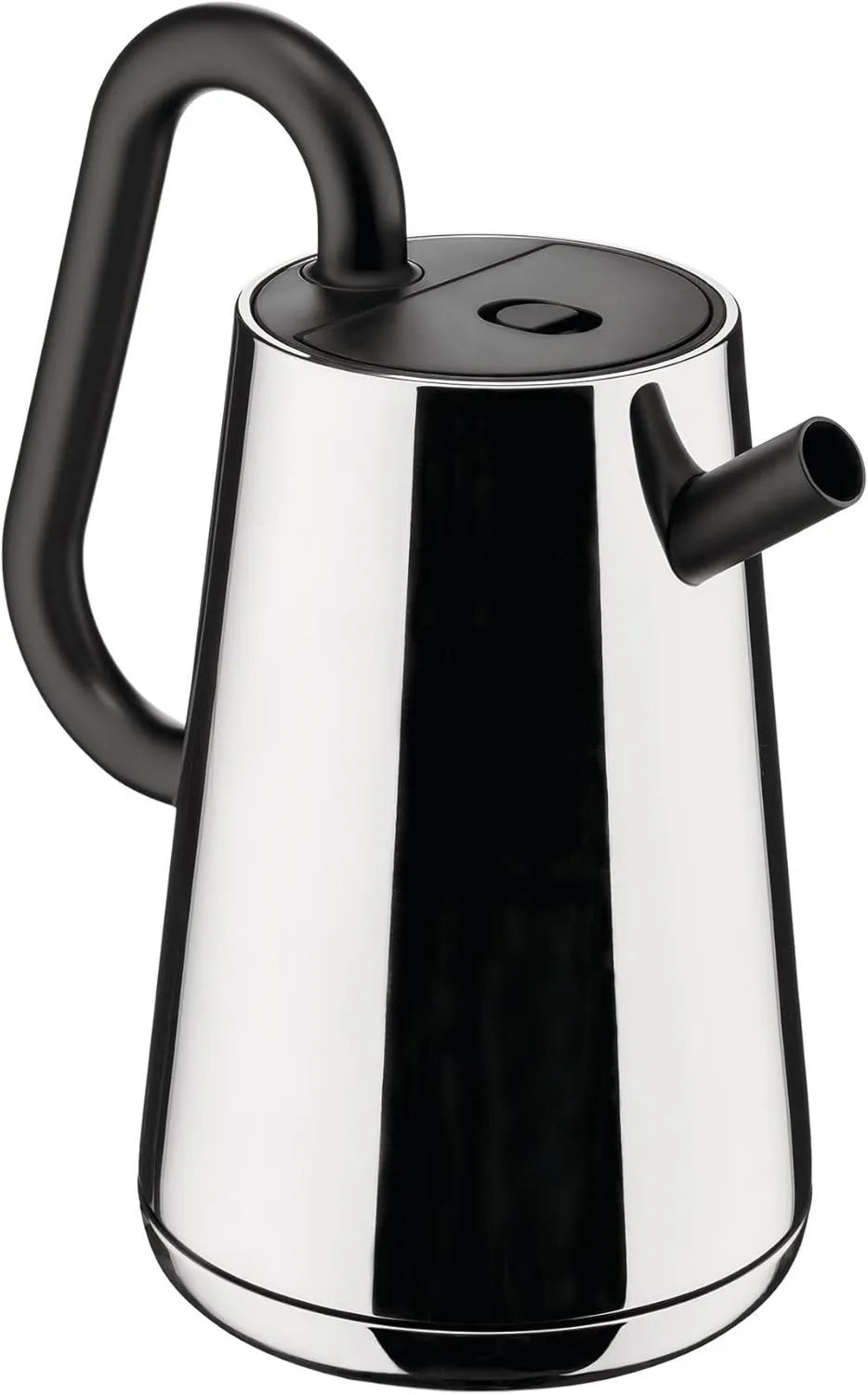 Alessi NE01 czajnik, 2400 W, 170 cl, stal nierdzewna, Toru B designerski czajnik elektryczny, stal nierdzewna 18/10 i żywica termoplastyczna