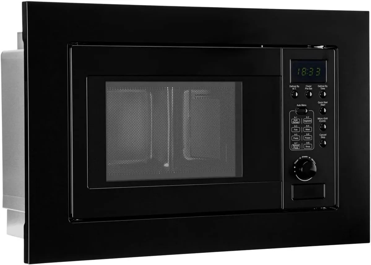 Bomann MWG 2215 kuchenka mikrofalowa, 800 W, 1000 W, 60 cm, funkcja grilla, Kuchenka mikrofalowa do zabudowy z grillem, Grill 1000 W