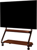 YZWZZXC, Szafka TV 148 cm, 58in, 75 cali, 50 kg pojemności, szafa TV- na stopie, szafa TV- na ziemi, z dwoma półkami magazynowymi