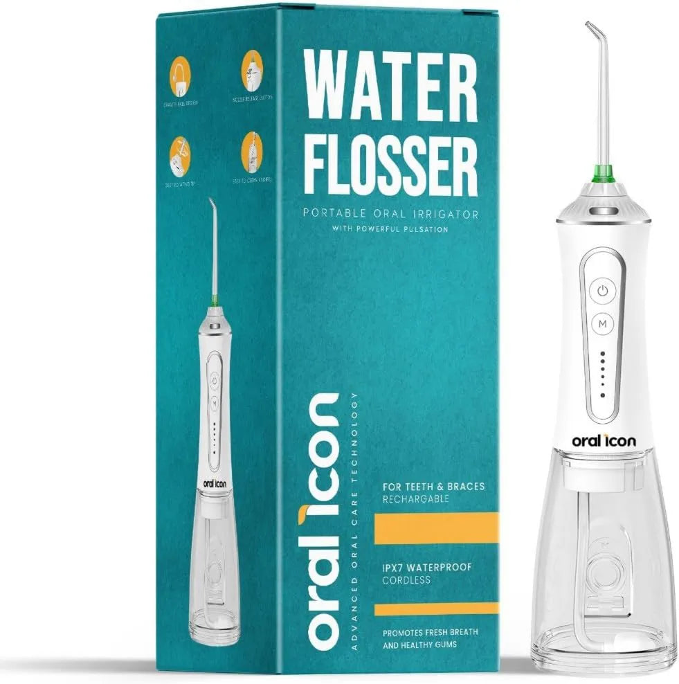 Oral Icon, Ustna ikona hydropulsu Dentaire bezprzewodowy, 5 bitów, Jet Dentaire 300 ml