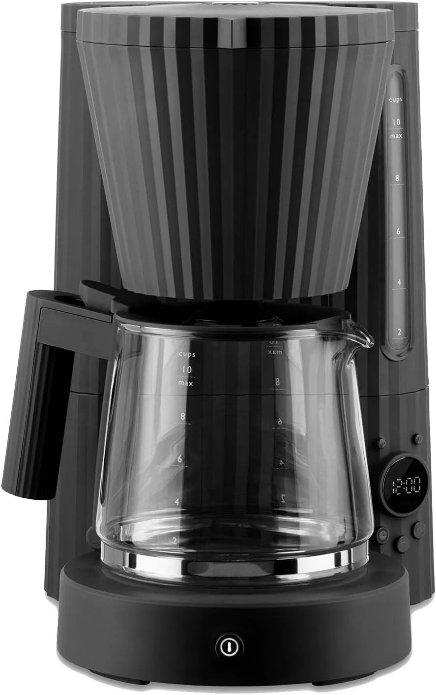Alessi, MDL14 Caf maszyna, Filtr, Elektryczna ekspres do kawy, 1100 W, Czarny, Plastic