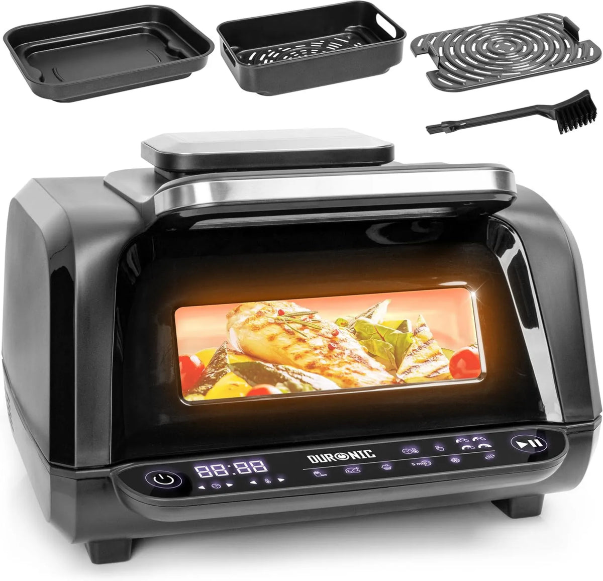 FG19 piekarnik elektryczny, 1900W, 120 min, kompaktowy piekarnik elektryczny