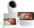 eufy Security, E21 720p monitor, przenośny, WiFi, aplikacja, 4K UHD, Hybrydowy / Outline WiFi, Przenośna kamera z akumulatorem, Zoom 8X, 5 'ekran