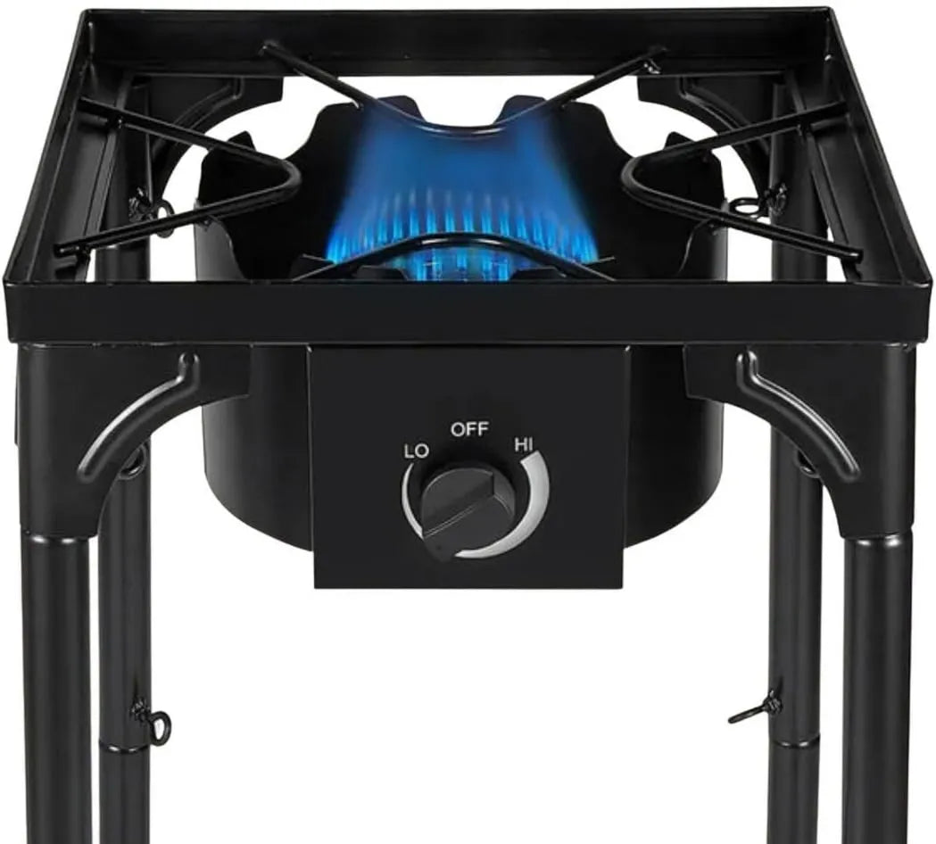 INTEC kuchenka turystyczna, Płyta gazowa H78 cm, 4500 W, plener, żeliwo, piec gazowy