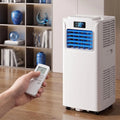 Eouyt klimatyzator przenośny, Klimatyzator 24h, zegar, 7000 BTU, 2 prędkości