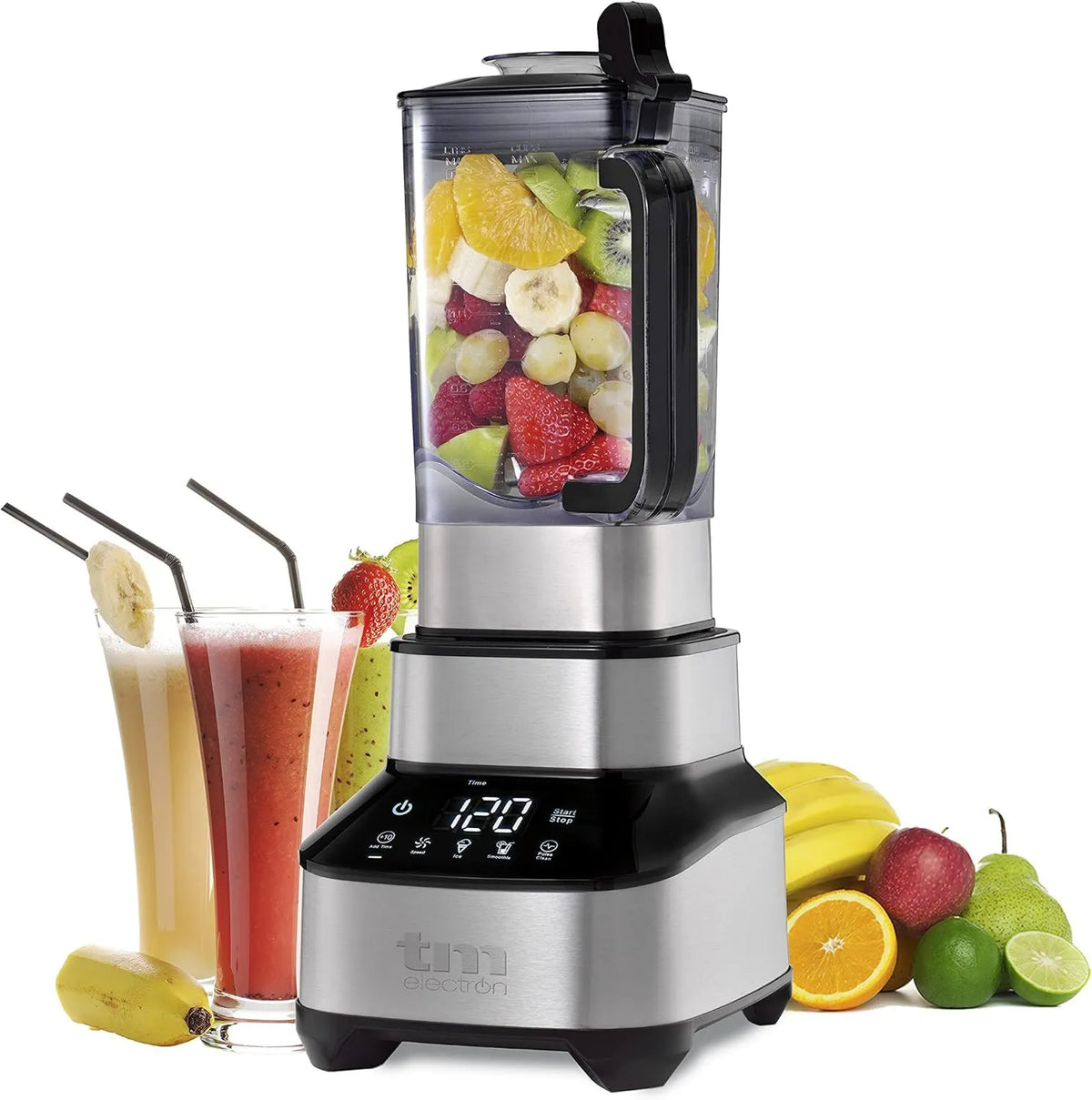 TM Electron blender kielichowy, Stół tmpba014, 1, 8 l, 1600 W, stal nierdzewna