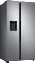Samsung RS6GA884CSL/EG lodówka, 35 dB, 178 cm, sterowanie WiFi, lodówka Side-by-Side, dozownik wody i lodu, chłodzenie metalowe