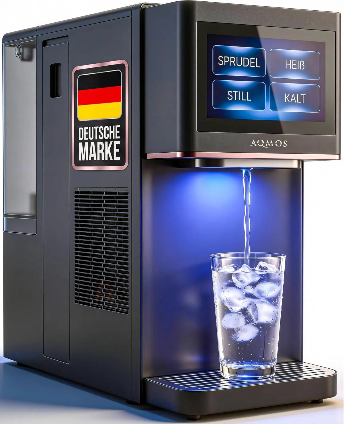 AQMOS Wasseraufbereitung, Odtłumiacz, tłumik, AQMOS, Pro, dozownik wody pitnej Pro Osmosis
