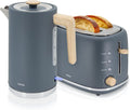 briebe, czajnik elektryczny, 1, 7 l, 2200 W, grill, szary, bez BPA