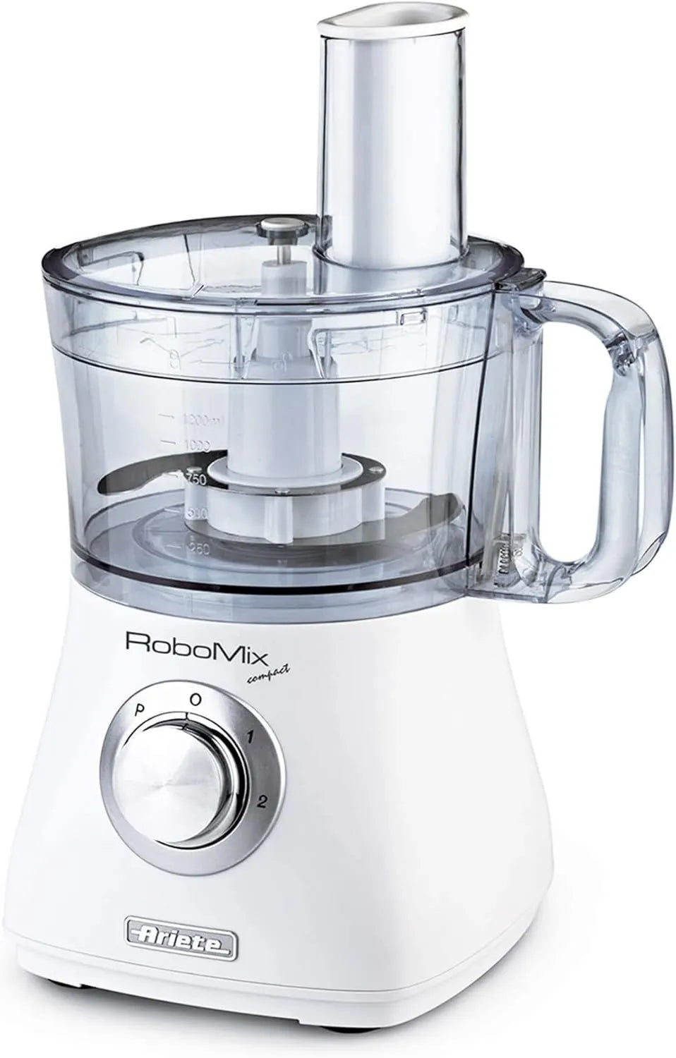 Ariete robot kuchenny, Moc 500 W, biały, 1769 Rotomix Compact, Pojemność 2 Litery