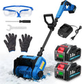 Yofidra, Snow Truskawka bezprzewodowa, 0Ah Baterie i ładowarki, Elektryczny Snowshoe z 2x3, szerokość 30 cm, Głębokość 17 cm