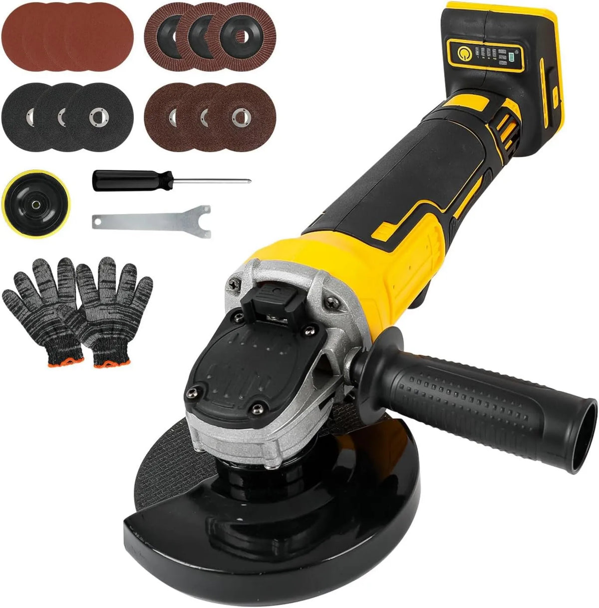 luolety, DeWalt 8500 obr./min akumulator, 18 V, 20 V, 125 mm, 3 prędkości, bezprzewodowy, plastikowy, drewno, do Dewalt 18 V 20 V