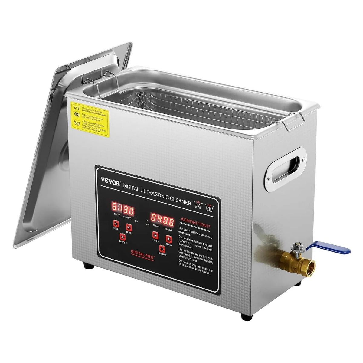 VEVOR, Grzejnik elektryczny, 6 l, stal nierdzewna