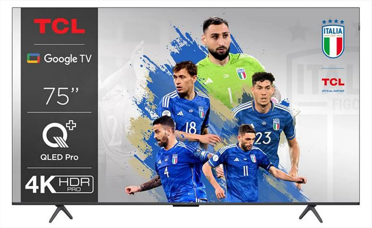 TCL telewizor, 75C69B Smart TV, 189 cm, TV, 4K UHD, QLED, TV QLED 75C69B 189 cm 4K UHD 2024 Szczotkowane aluminium