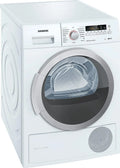 SIEMENS suszarka z pompą ciepła, WT46 W2FCB Suszarka, 7 kg, biały, rezydualny wskaźnik operacyjny