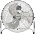AREBOS, Wentylator, 18 cali, 120 W, 3 poziomów prędkości, srebro, 46 cm