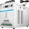 Sihao, Model CW5000 CO2, chłodziarka przemysłowa chłodziarka CW5000 6 l chłodziarka chłodnicza do maszyn do spalania i cięcia laserowego