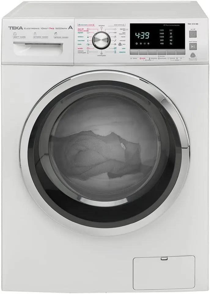 Teka pralka, 10 kg, 85x59,5x56,5 cm, Pralka-suszarka o dużej pojemności, I certyfikat Woolmark, Efektywność energetyczna A