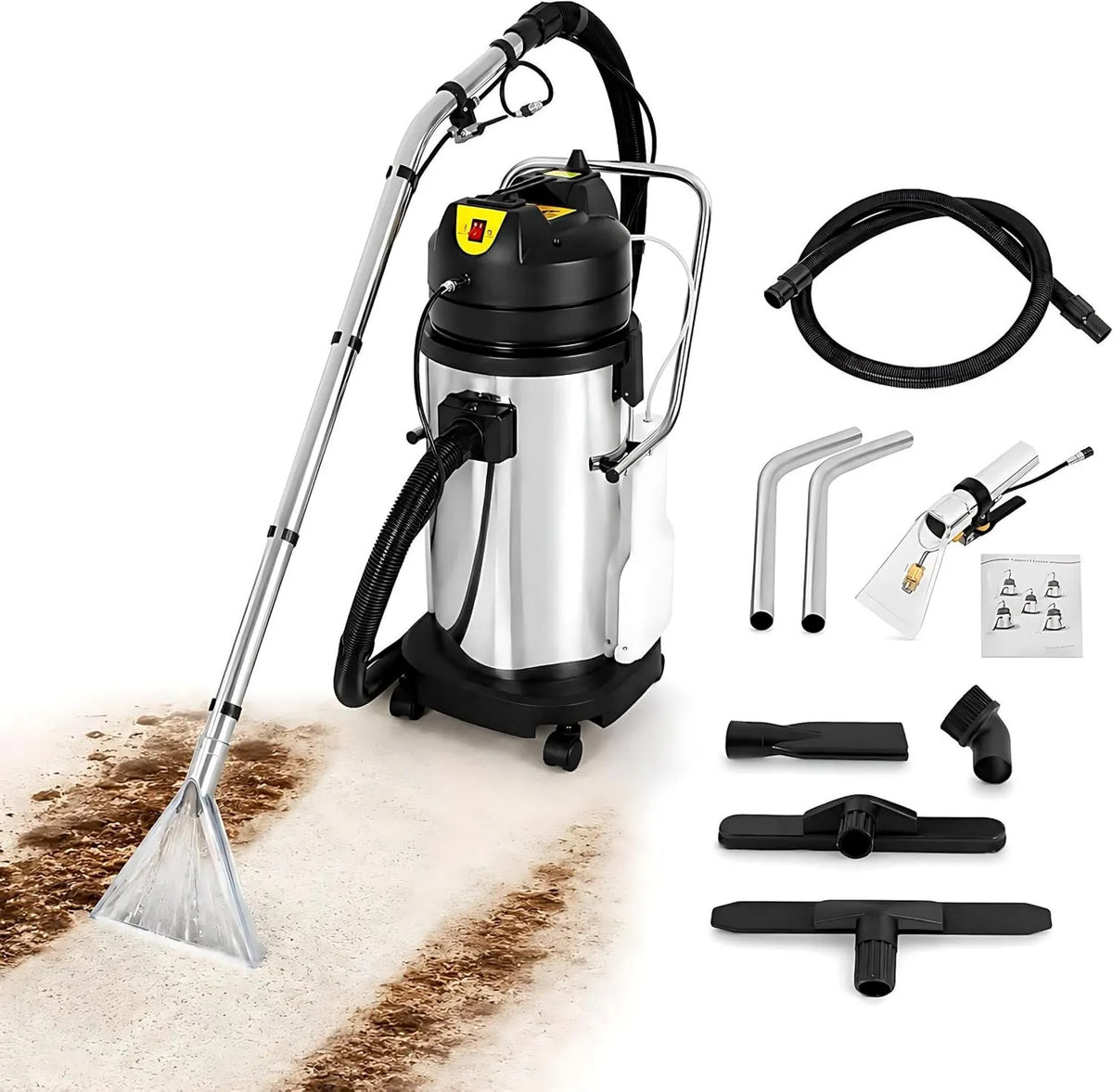 RoyceBee odkurzacz piorący, Odkurzacz 3- in-1, 40 l, 1034 W, przenośny, profesjonalny 3 w 1