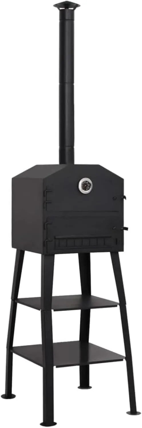 ShGaxin, Elektryczny piec pizzy, plener, piekarnik, barbecue, Na zewnątrz piec pizzy węgiel 2 ogniotrwałe kamienie ziemne