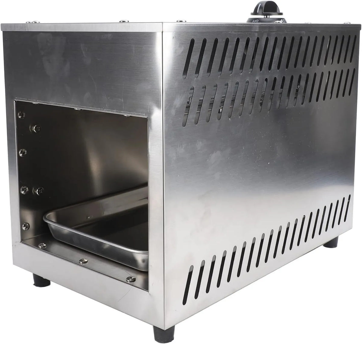 Aramox mini piekarnik, Elektryczny do pizzy, 4000 W, przenośne, grill, profesjonalne, stal nierdzewna