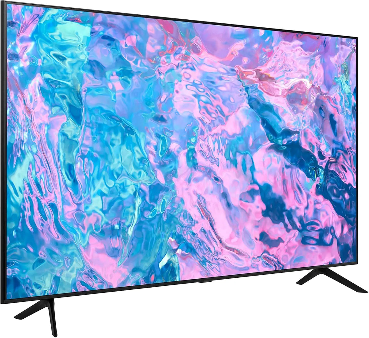 Samsung telewizor, 50CU7105 Smart TV, 50 cali, TV, 4K UHD, HDR, Kryształowy procesor UHD, Gier Hub, Q- Symphony