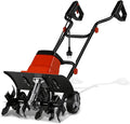 Elektryczna glebogryzarka ogrodowa 1500 W, 40 cm, 22 cm, szerokość robocza 40 cm, głębokość robocza 22 cm, 24 noże do spulchniania podłoża