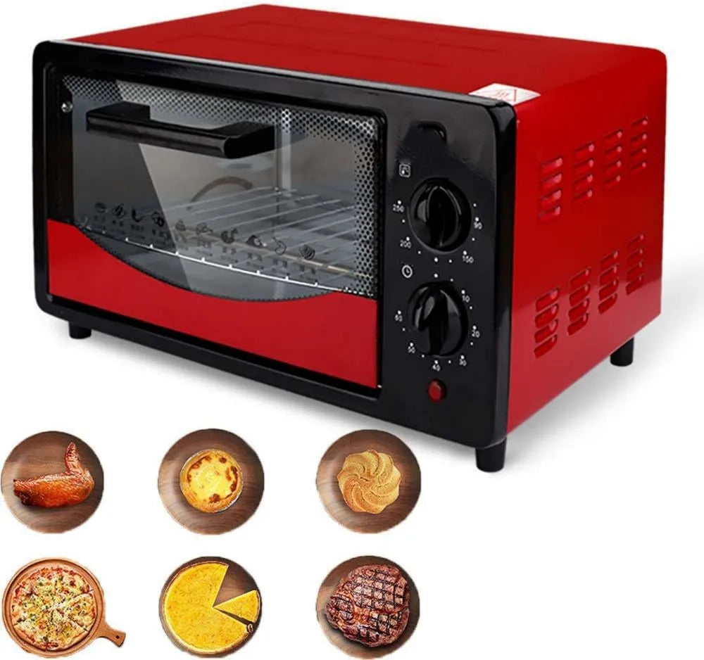 fikujap mini piekarnik, Naczynia kuchenne z piekarnikiem, 500 W, kompaktowe, szklane