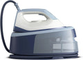 PHILIPS generator pary, PSG3000 / 20 Lekki i kompaktowy, Sola ceramiczna, 3000 serii Vapour Central, 2400 W moc, Efekt prasowania 350 g, Azur, ciśnienie 6 bar PSG3000/20