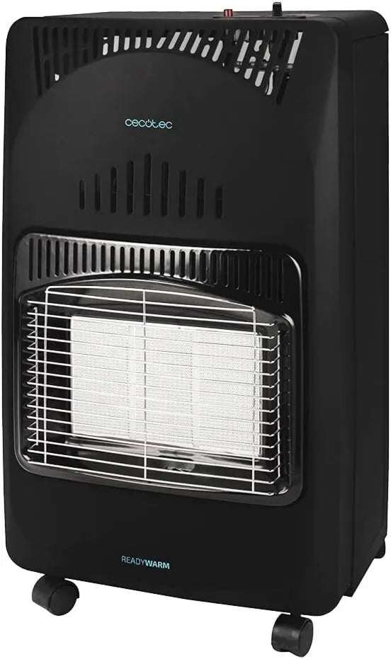 Cecotec płyta gazowa, 4200 W, 15 kg, 30 m², Stufa gazowa butanowa Ready Warm 4000 Slim Fold. 4200 W, potrójny system bezpieczeństwa