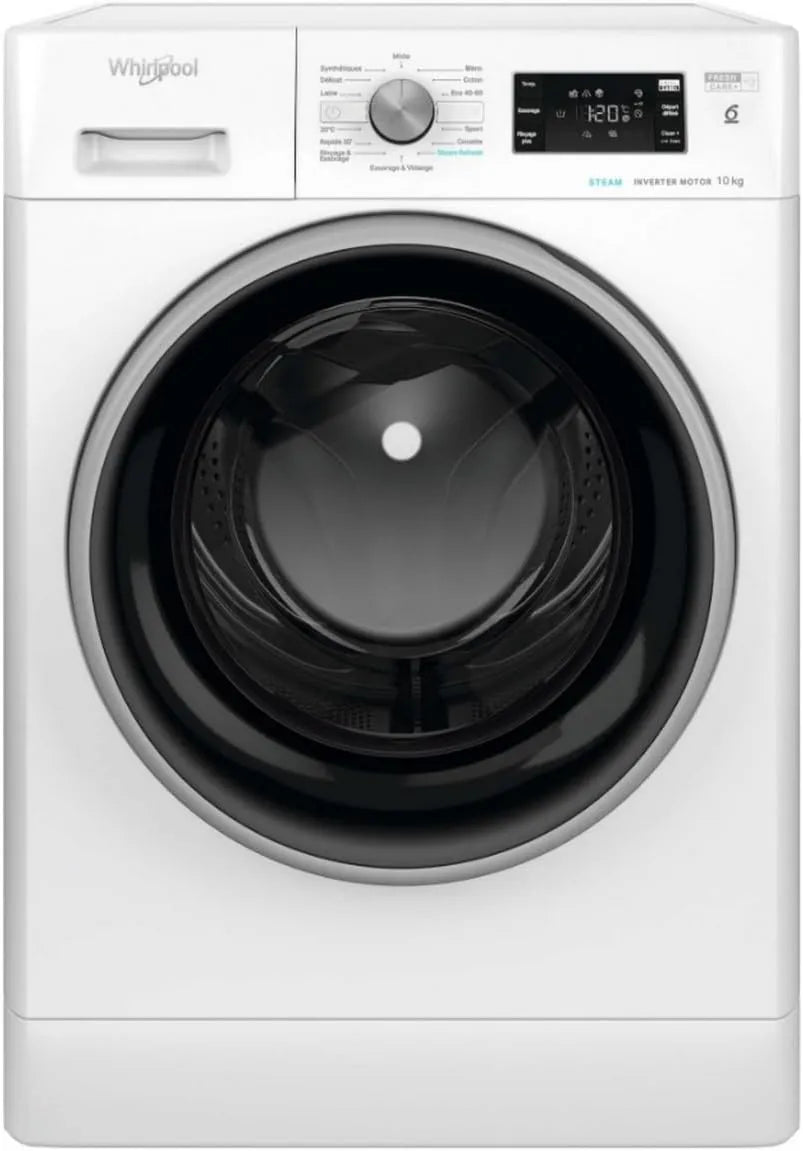 Whirlpool pralka, FFBD10469BSVFR, 10 kg, biała, przednia 10 kg 1400 Tours, min biały - FFBD10469BSVFR