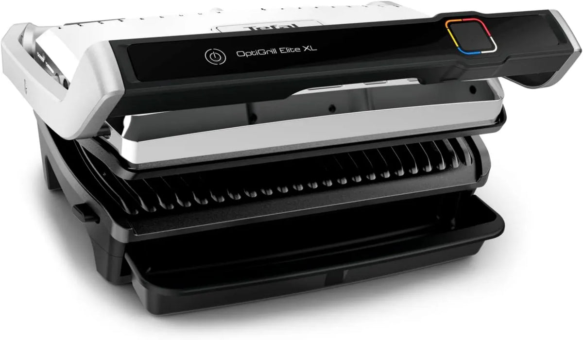 Tefal, 7,2 kg, 18 cm, 44,4 x 34,3 x 18 cm, funkcja grilla, Gc760D Grill, Szary/Czarny