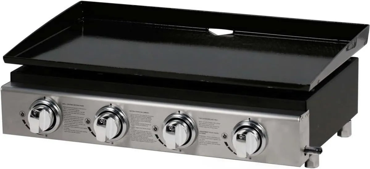 Grill gazowy, 9,7 kW, 9,7kW, funkcja grilla, Grill gazowy plancha 'Presto 4'