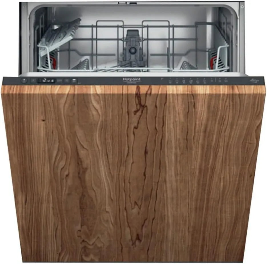 Hotpoint zmywarka, H2IHD526A, wbudowany- w, czarny, 14 sztućce H2IHD526A czarny