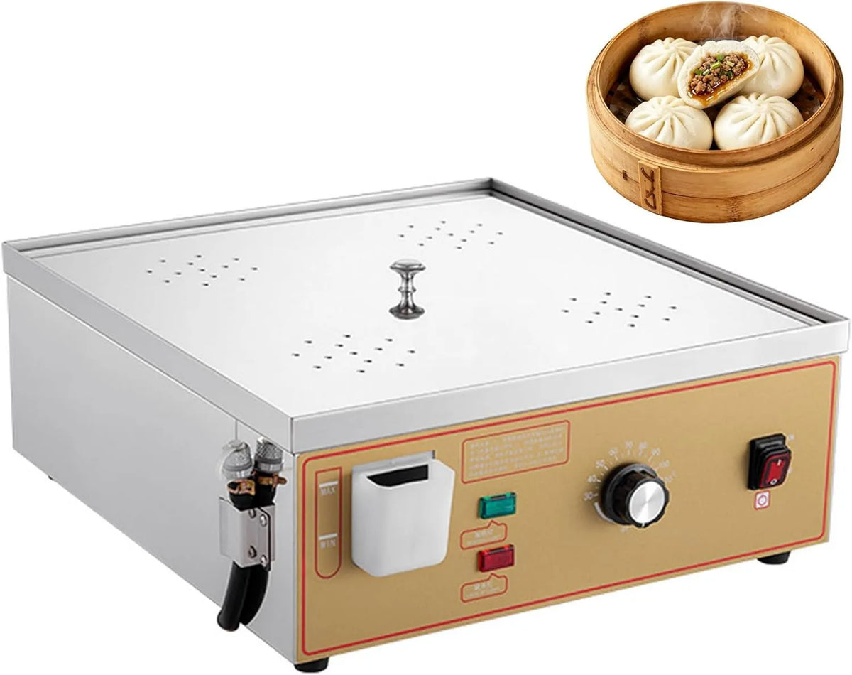 Generic, 4ots kuchenka, 30 do 110°C, stojąco, para, profesjonalny, stal nierdzewna, funkcja grzewcza, do Dim Sum z suchym Ogrzewania Alarm 4holes