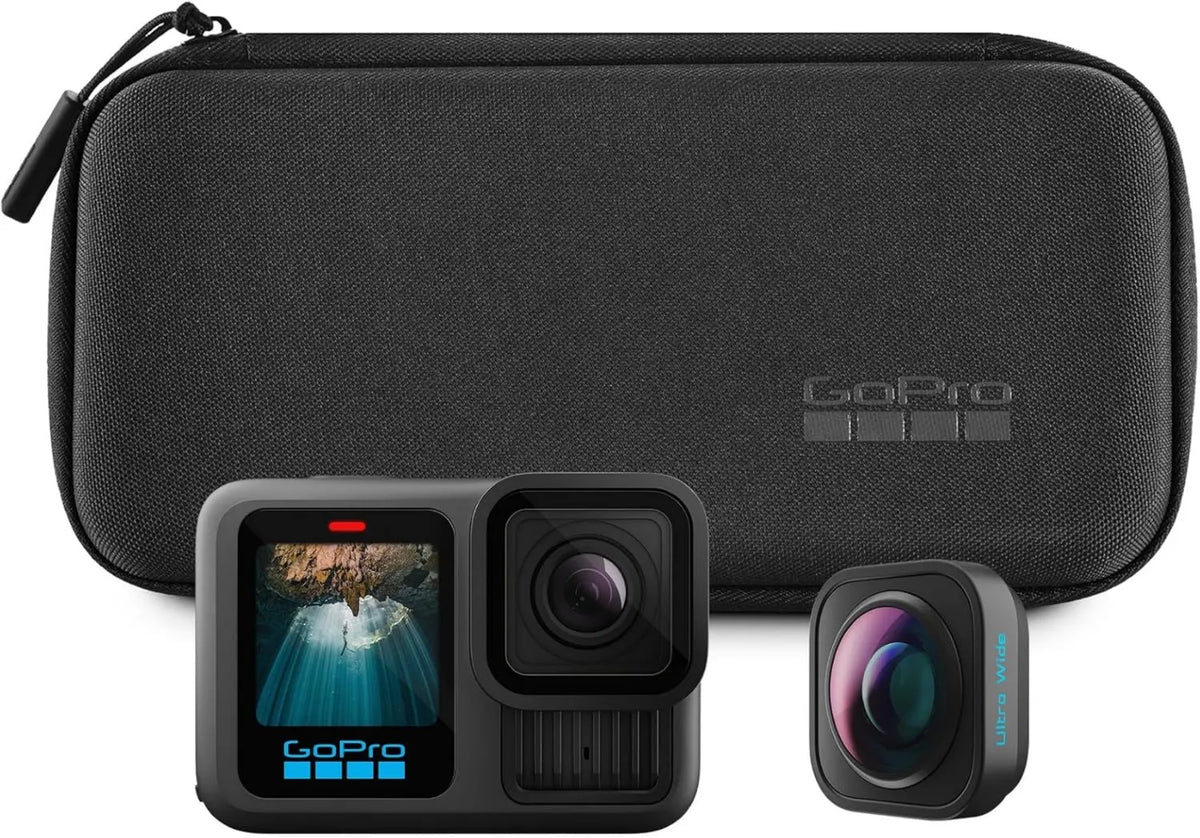HERO13 5.3K60 akumulator do elektronarzędzi, GoPro Black Ultra Wide Edition, wodoodporna kamera sportowa z filmem