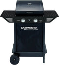 Grill gazowy, 7,1 kW, funkcja grilla, Campingaz Xpert 100L Plus Rocky grill gazowy do kamienia wulkanicznego, grill gazowy z 2 palnikami