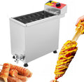 LZDOYY, Komercyjny elektryczny Frymaker, Kukurydza Fryuse, do stali nierdzewnej Comptoir Kuchnia Fryty Fry Fat, 25 l Gorące psy Sery Sticks