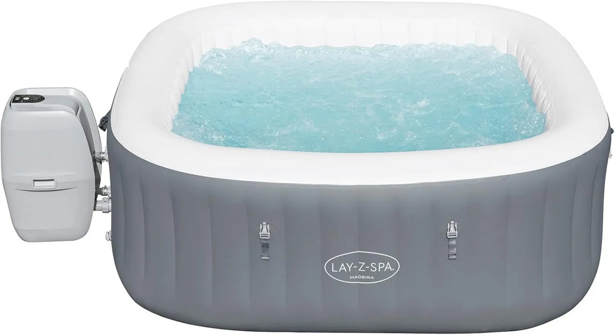 Pompa wodna, 66 cm, 180 x 180 x 66 cm, 778 l, Bestway Jacuzzi LAY-Z-SPA Madeira AirJet 180 x 180 x 66 cm