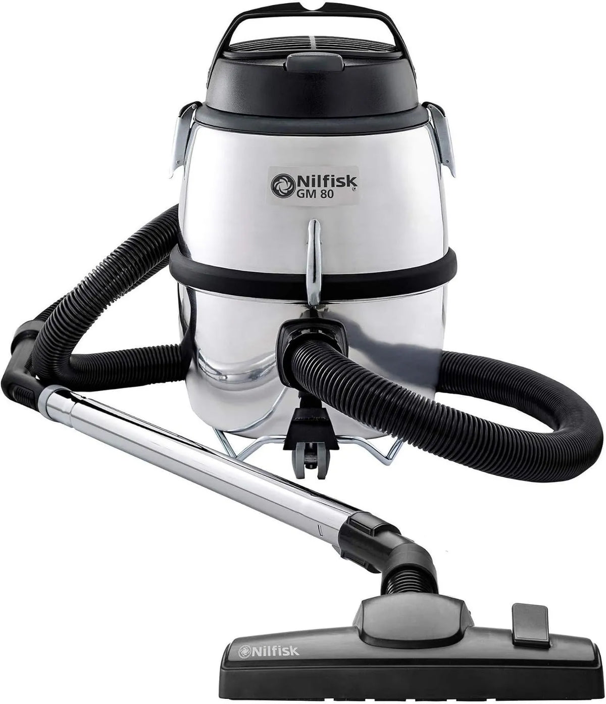 Nilfisk, Odkurzacz gm80c, 12, 25 l, 780 W, stal nierdzewna