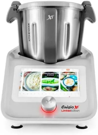 KITCHENCOOK robot kuchenny, Gotownik, Robot, Szary, Robot Połączony kuchenka 800 Przepisy Grey kuchenka