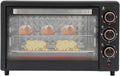 FENGLY mini piekarnik, Elektryczny piec do pizzy, 22 l, 1000 W, 120 do 250°C, Mini, grill, kompaktowy, 2 strefy temperaturowe, 4 rury grzewcze