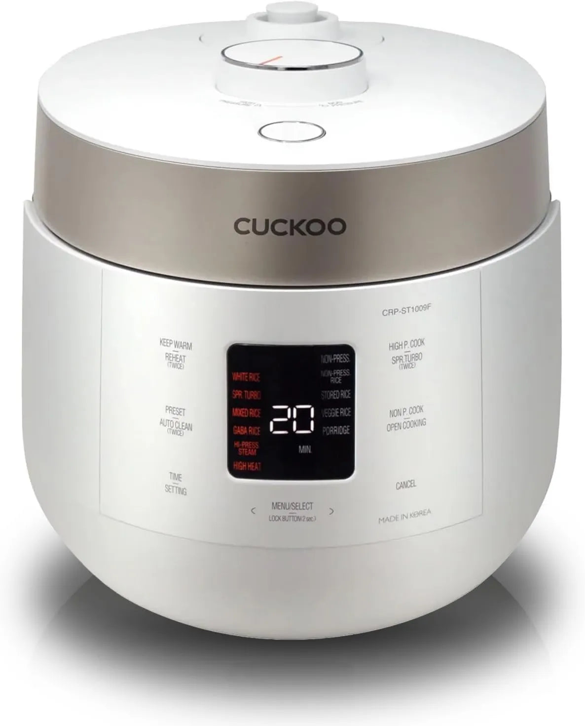 CRP-ST0609FW multicooker, 6 filiżanek, CUCKOO szybkowar do ryżu i ogrzewacz na 6 filiżanek