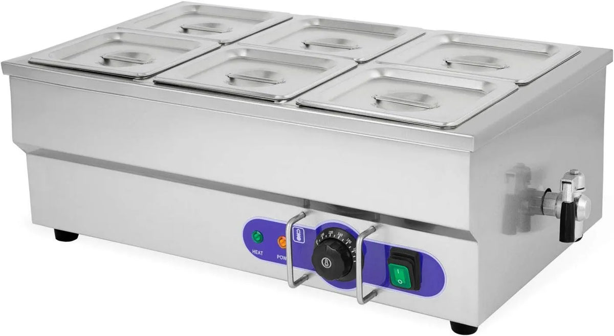 vertes, Kuchnia Skancer, 1.6 l, 1500 W, 50 do 200°C, Profesjonalne, Stal nierdzewna, 4X 1 / 6 GN Pojemnik z pokrywą 3X 1, INCL