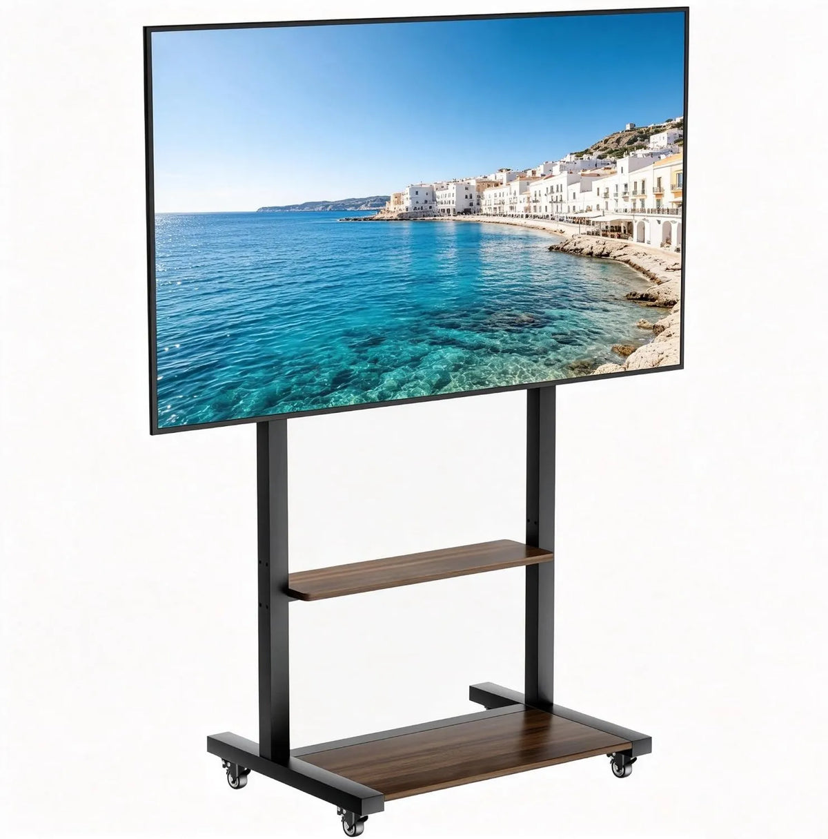 unho, Szafka TV, 100 cali, 800x600 mm, koła poruszające, OLED, TV stojak na piechotę z kółkami: szafa TV od 40 do 100 KM