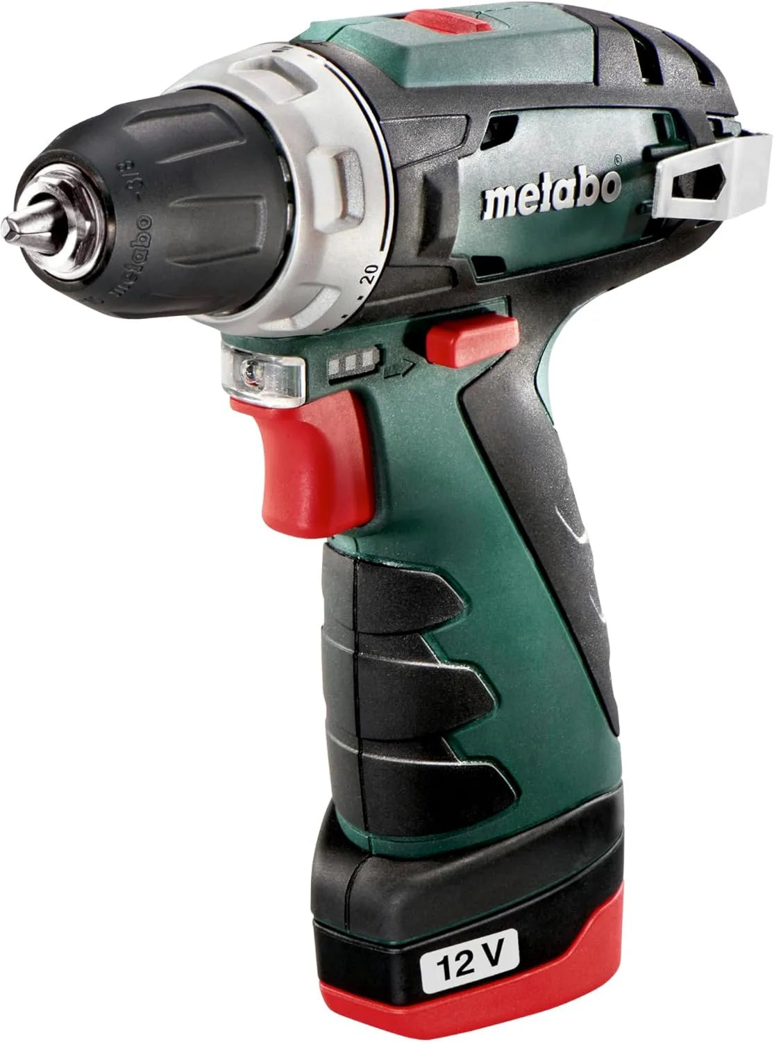 Metabo LTX-3 BS 18 wiertarka, silnik bezszczotkowy, zasilanie akumulatorowe, oświetlenie LED, wkrętarko-wiertarka akumulatorowa BL I Metal