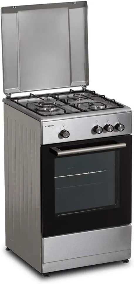 INFINITON ELECTRONICS płyta grzewcza, Naczynia kuchenne z piekarnikiem CC57TAC, 50 cm, 3 pola grzewcze, stal nierdzewna, palniki bezpieczeństwa FFSD, 3 strefy, gaz ziemny kompatybilny i butan