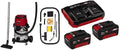 Einhell, VC 36 Odkurzacz, 25 l, 36 V, Boost, stal nierdzewna, moc ssania 150 mbar, zbiornik ze stali nierdzewnej 25 l, Twincharger i 2 Baterie 3, 0Ah