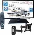 Telewizor Smart TV, zdalne sterowanie, Unispectra 22' Smart TV, FHD 230V 12V 24V potrójny tuner